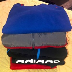 Lot of 6 Big Kids Jackets and Sweatshirts